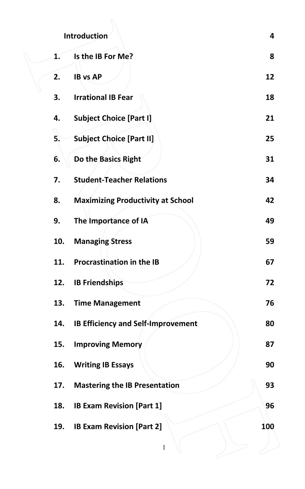 Sample page 1