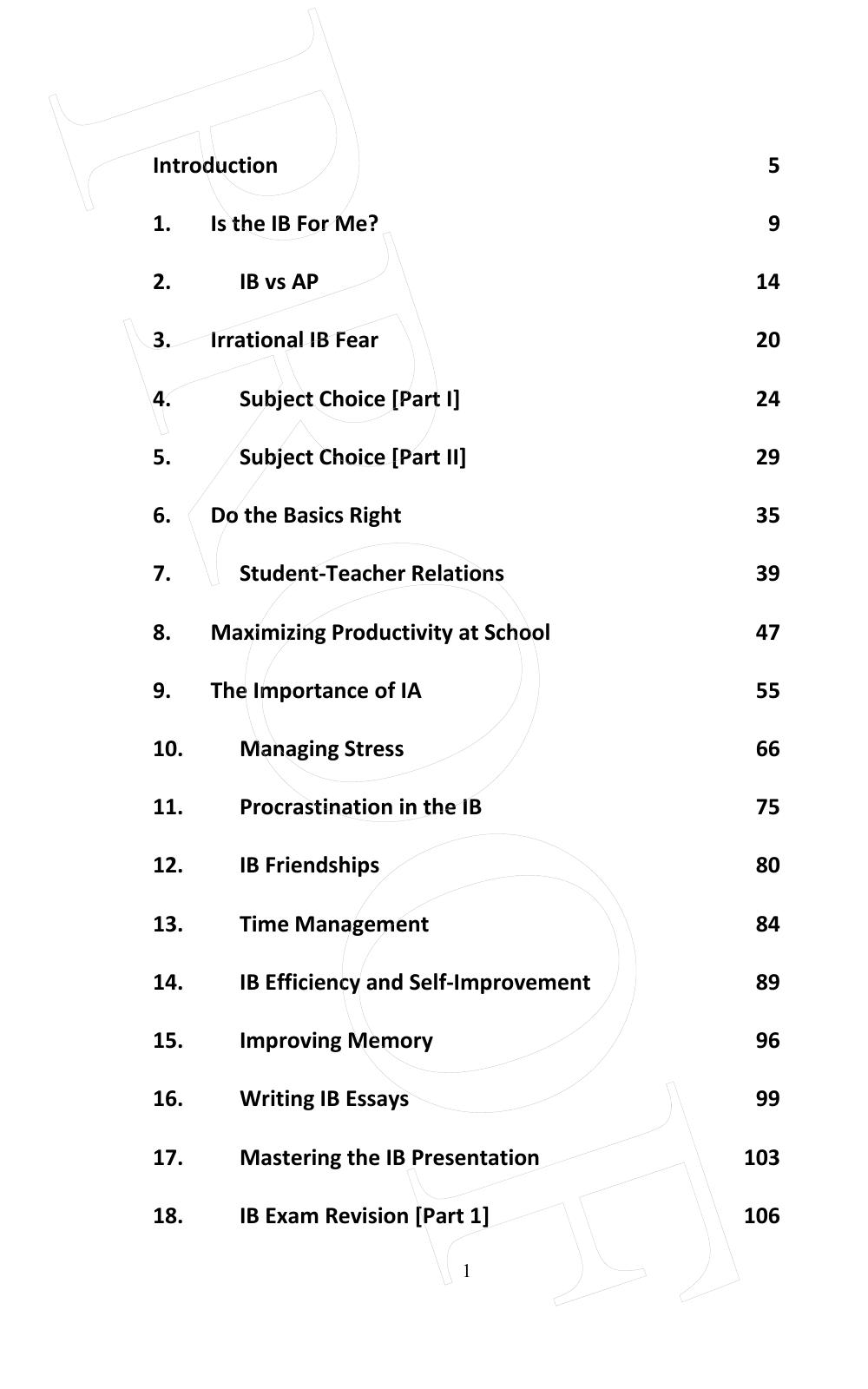 Sample page 1