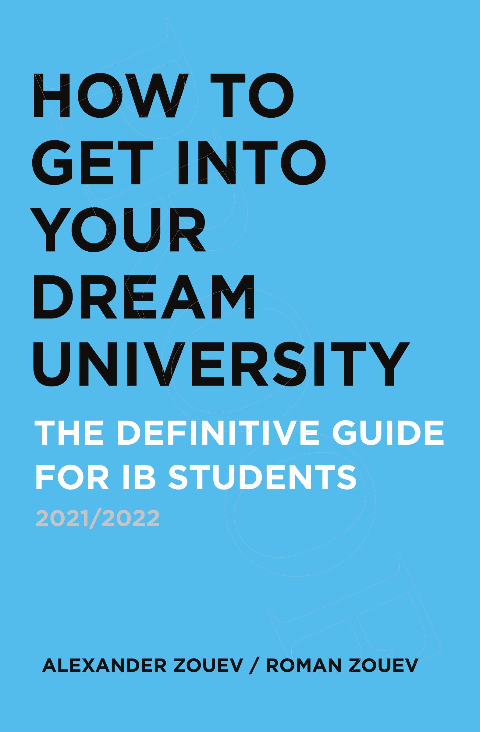 Dream University Guide front cover