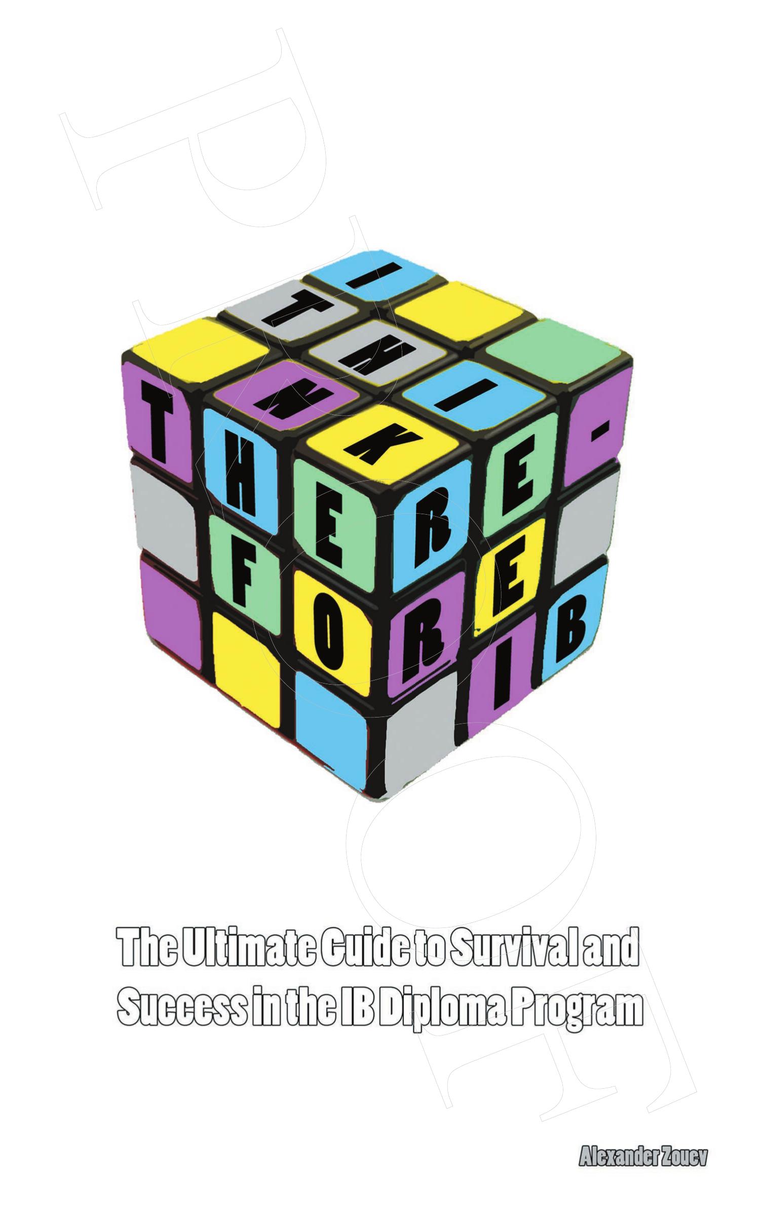 I Think Therefore IB front cover