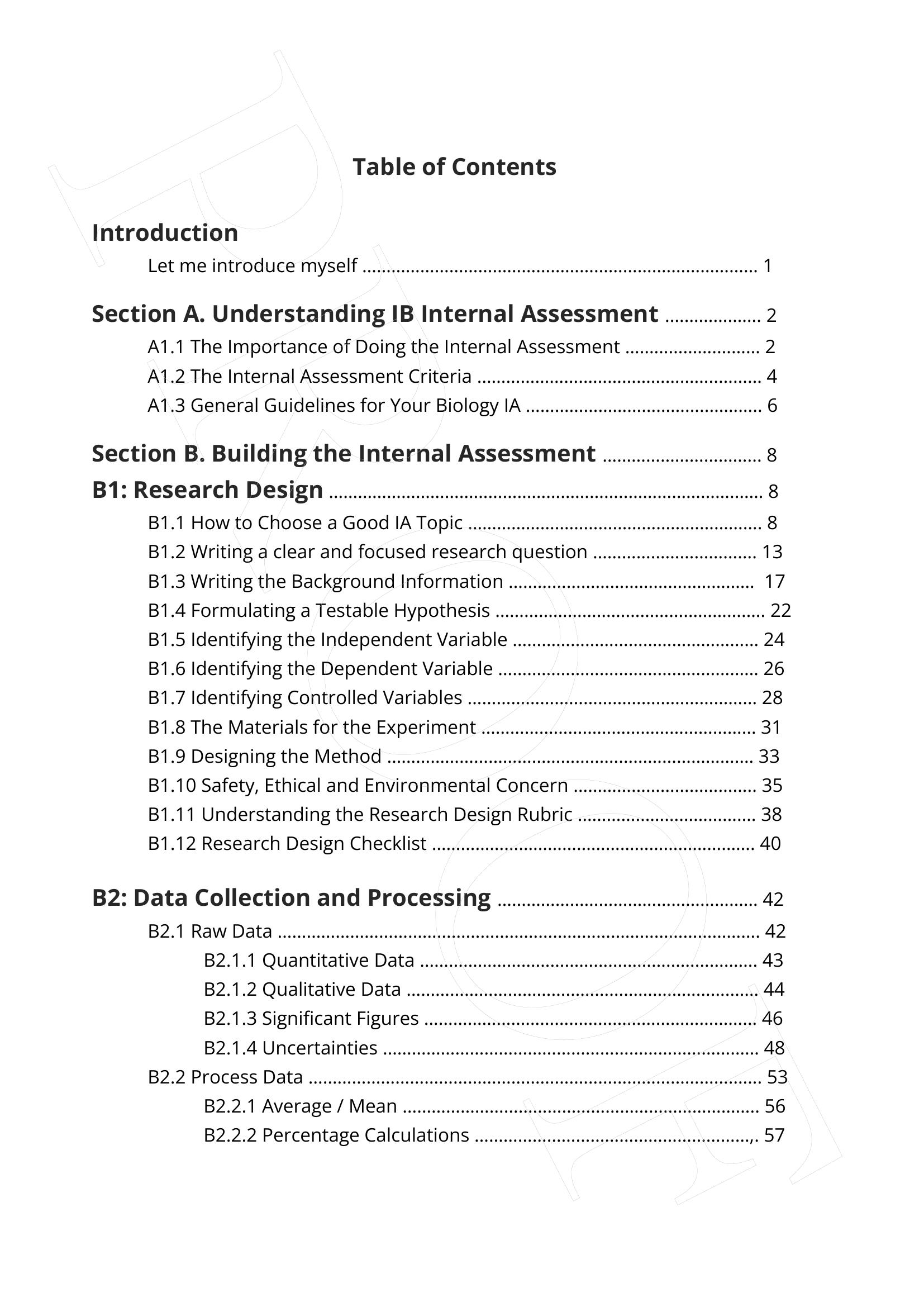 Sample page 1