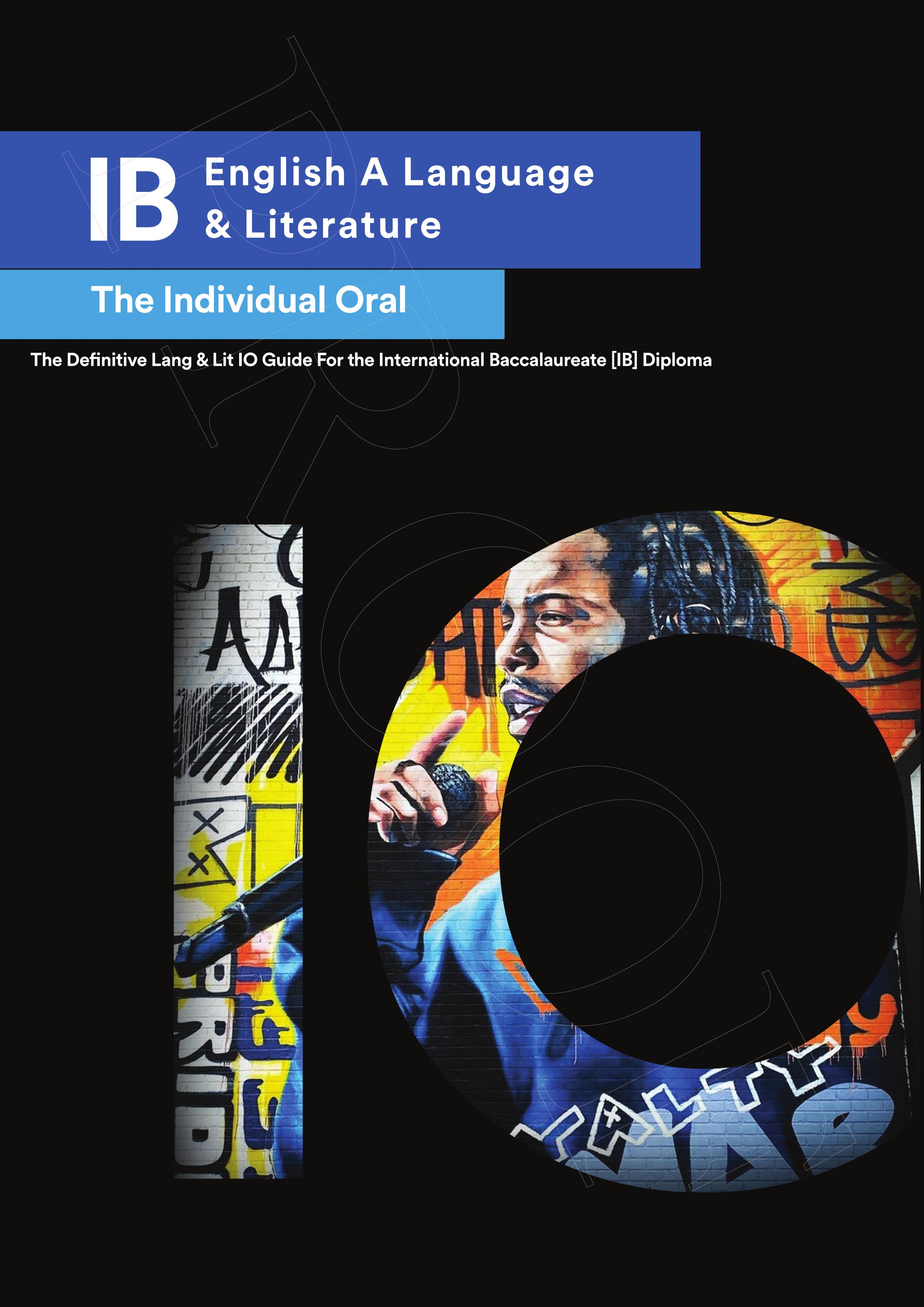 IB English IO Guide front cover