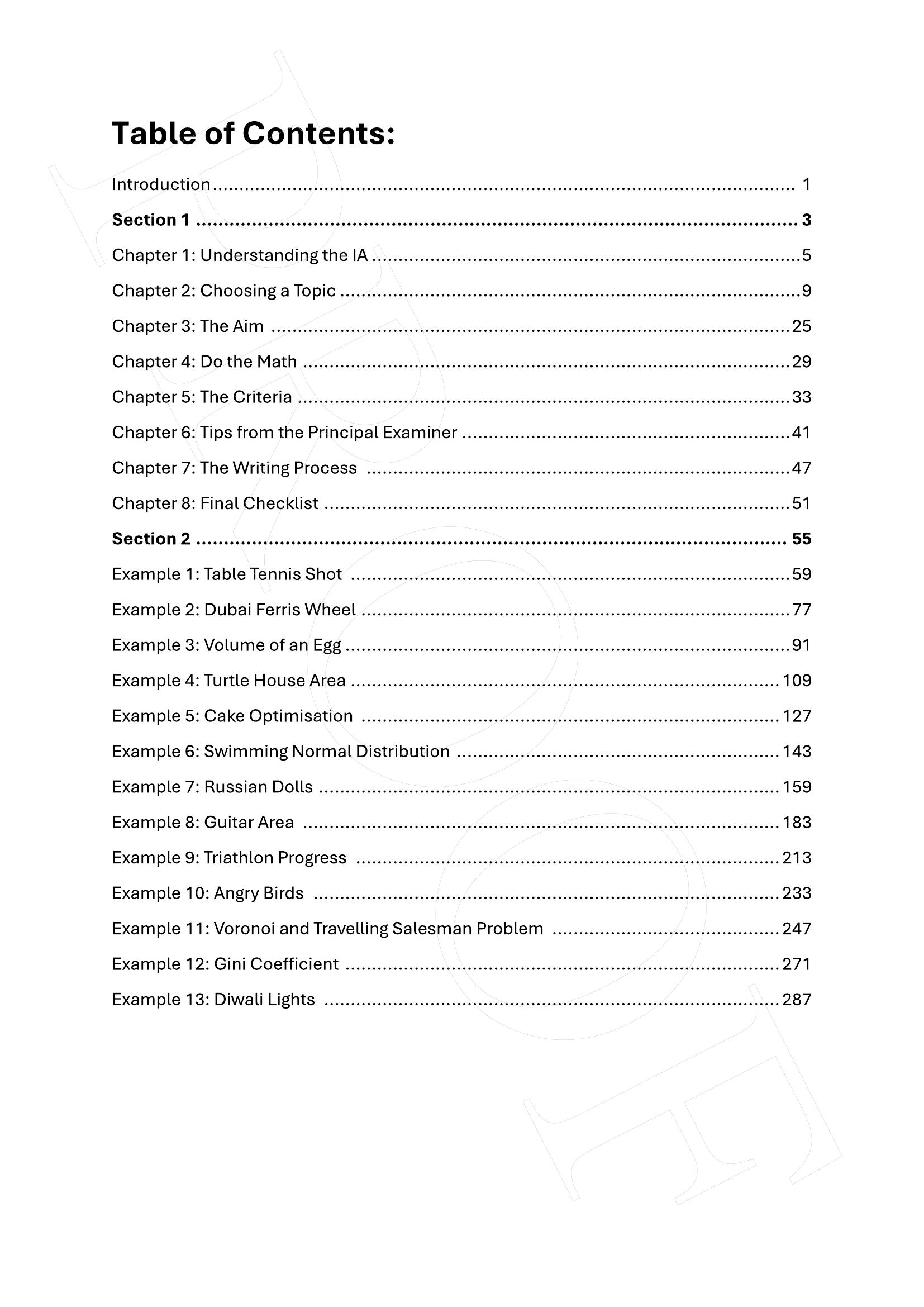 Sample page 1