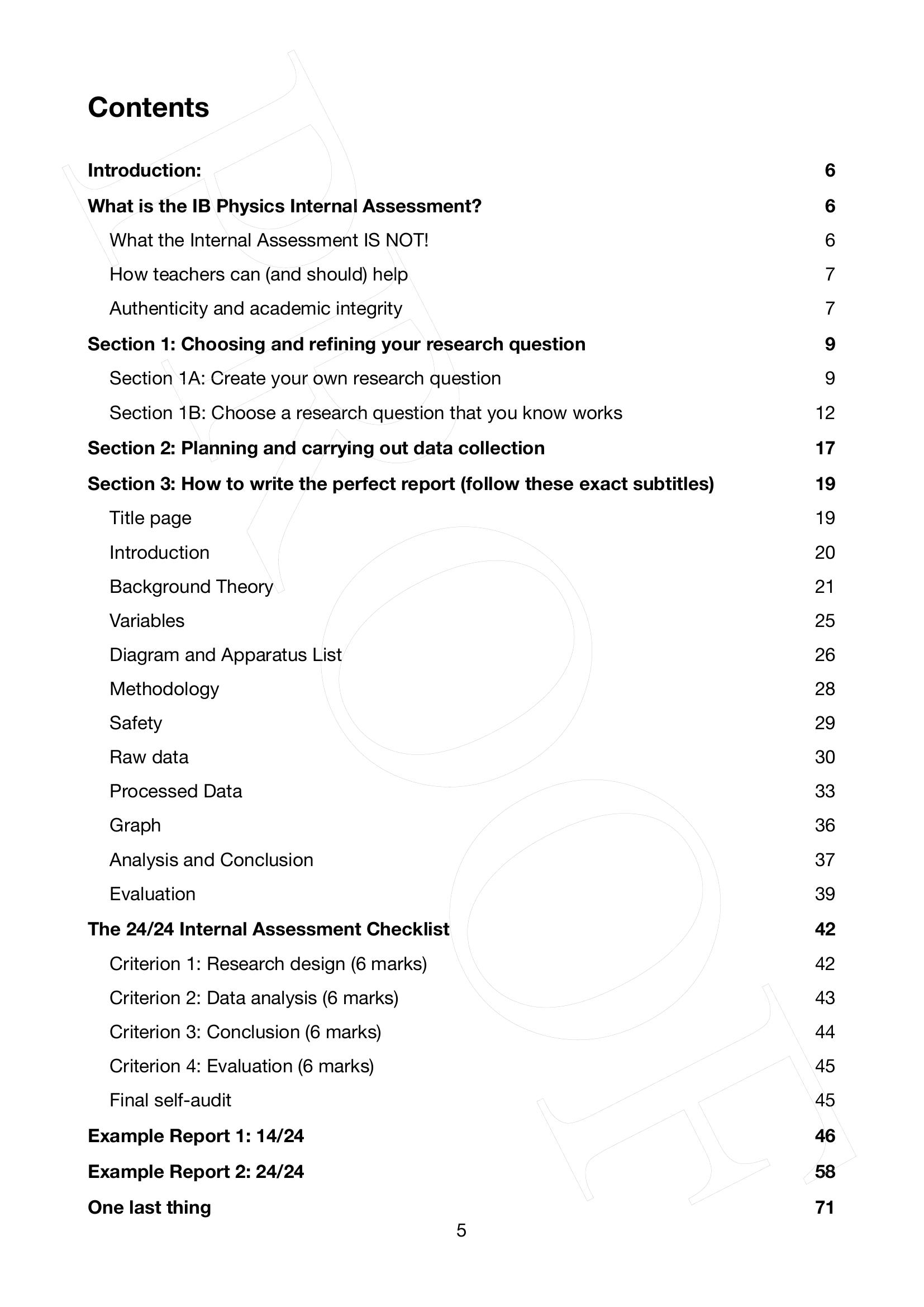 Sample page 1
