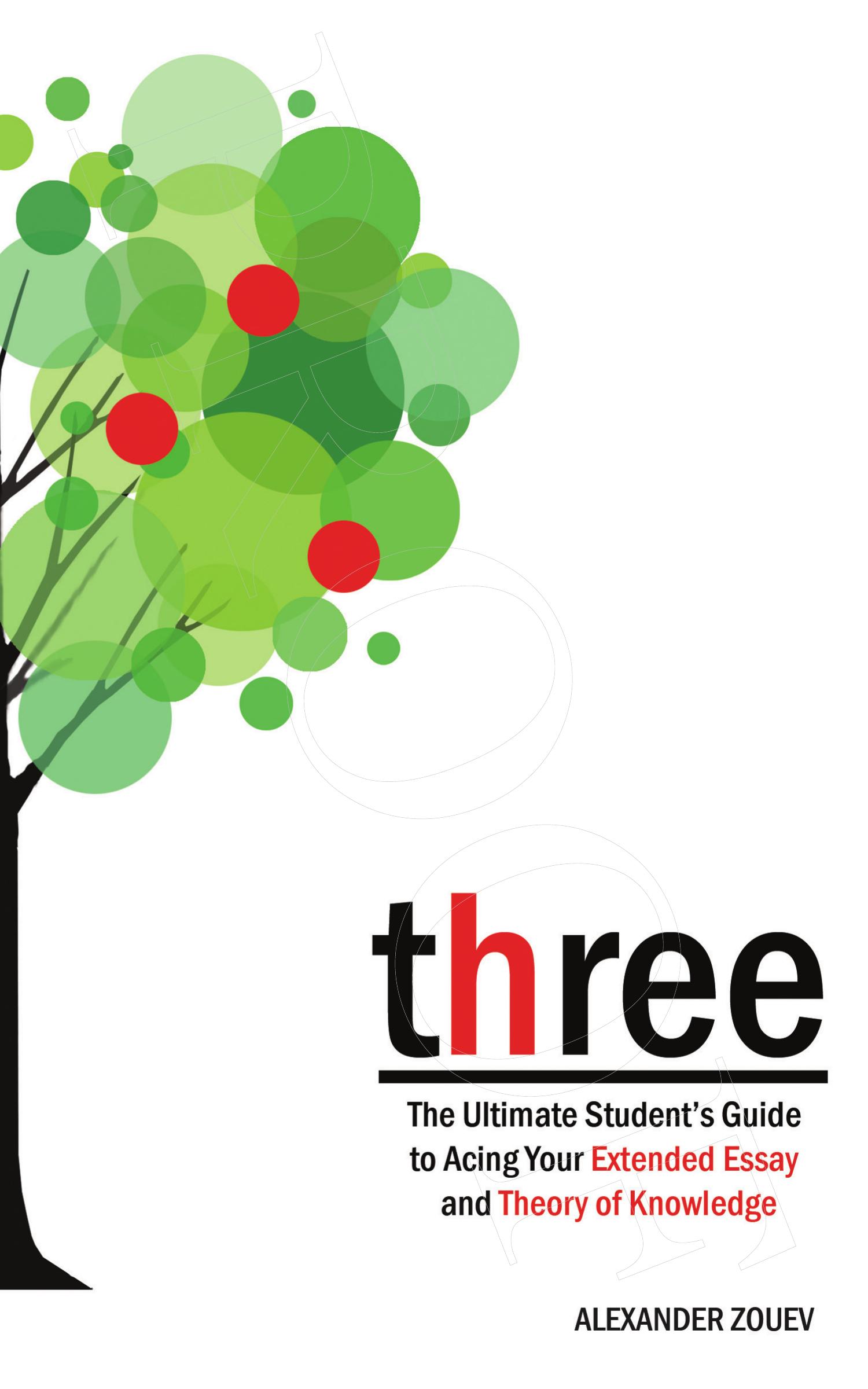 Three (EE/TOK Guide) front cover